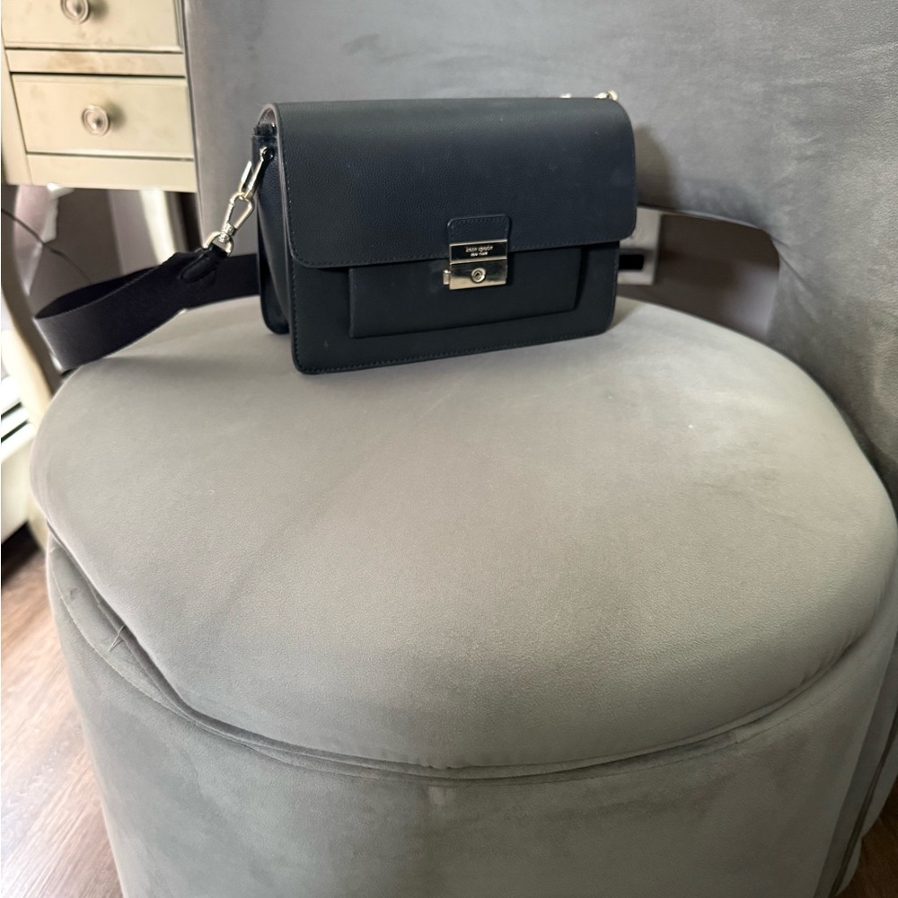 Kate Spade Black Crossbody with Gold Accent